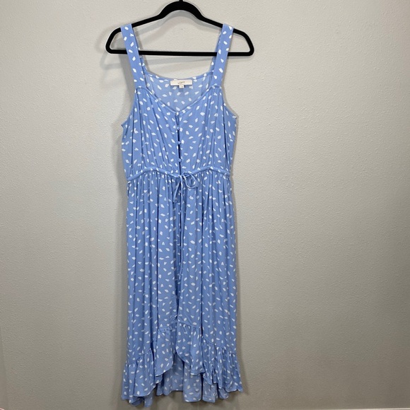 LOFT Dresses & Skirts - Loft light blue dress midi